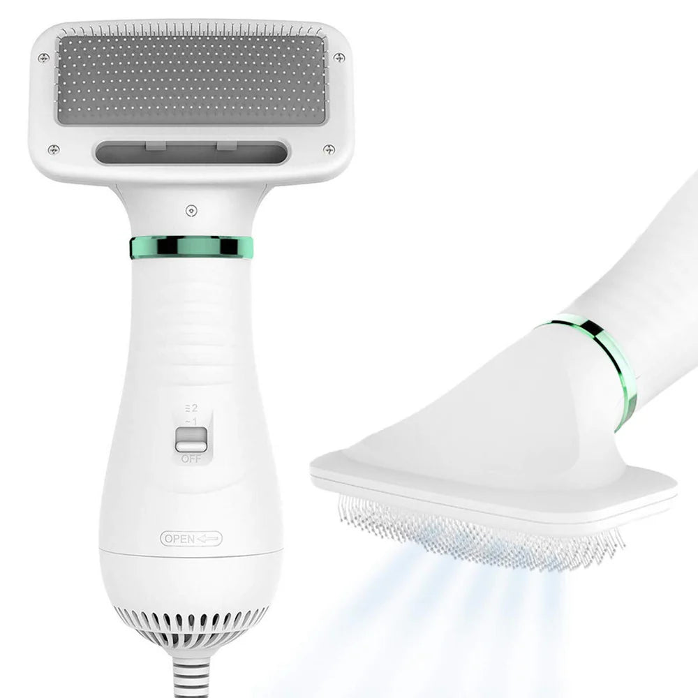 Pet Grooming Dryer Brush (2-In-1)