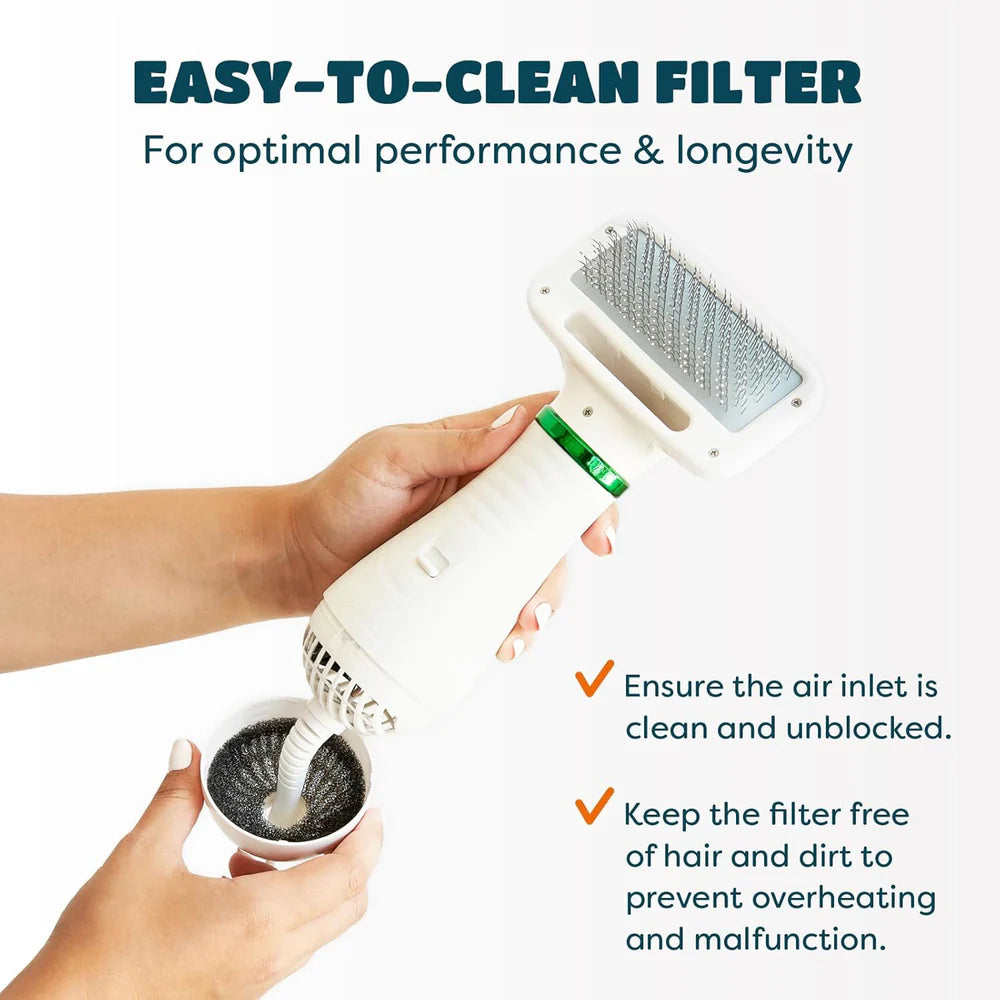 Pet Grooming Dryer Brush (2-In-1)